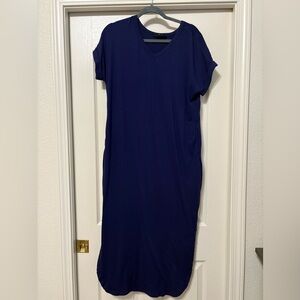 Chic Navy Blue Maxi Dress - NWOT